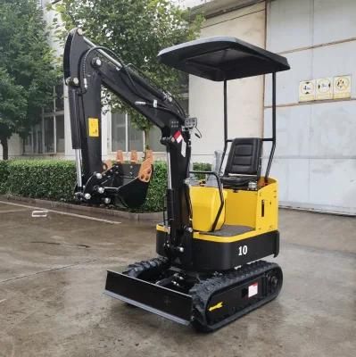 Most Popular 1 Ton Model Mini Digger Excavator Machine for Household Home Used Tools