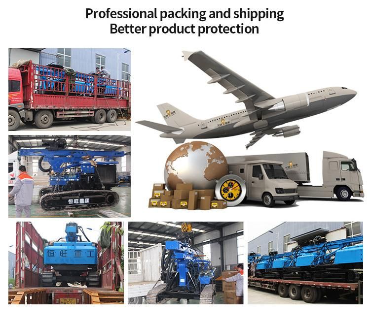 Slope Piling Machine Vibrating Press Pile Driver