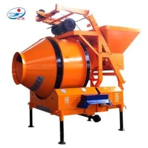 Self-Loading Mobile Jdc500 with Lift for Sale Concrete Mixer