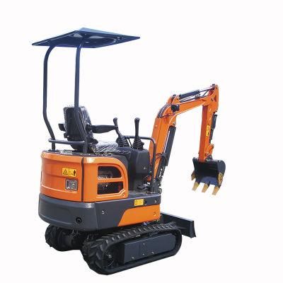 New Model 1 Ton Hydraulic Mini Excavator Digger From China
