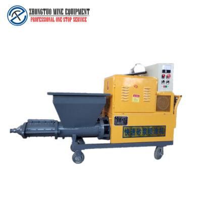 Electrical Diesel Automatic Mortar Plastering Spraying Machine for Wall