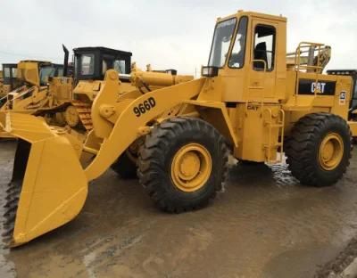 Used Second Hand Mining Work Earth Moving Machinecat Good Work Condition Wheel Loader Caterpillar 966g 966e 966f 966h 966c 966D Wheel Loader