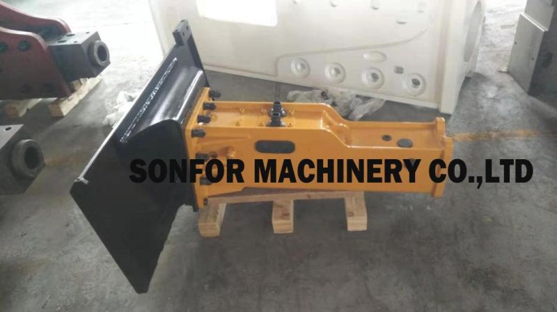 Skid Steer Hydraulic Breaker Hydraulic Hammer with Plate