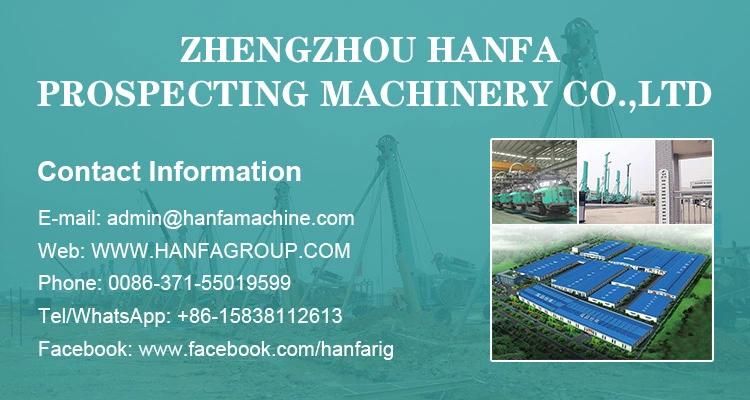 Powerful Hf-6A Trailer Type Portable Pile Drilling Rig