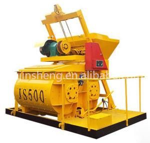 Js500 (0.5m3) Twin Shaft Concrete Mixer