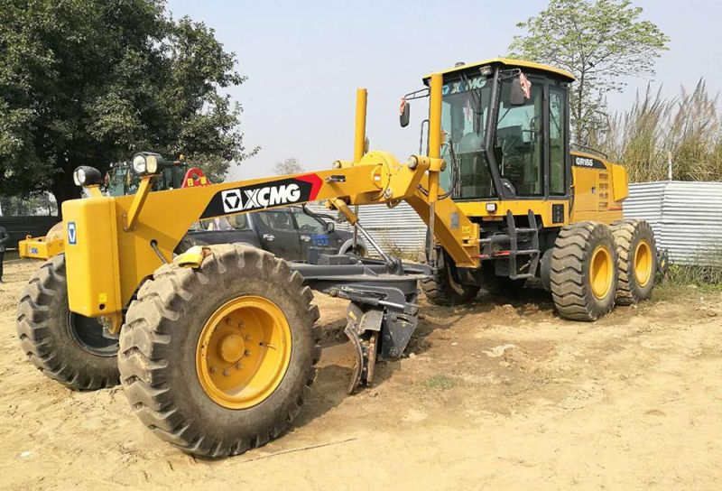 Road Machine XCMG Gr165 165HP Road Graders with Cummins Engine