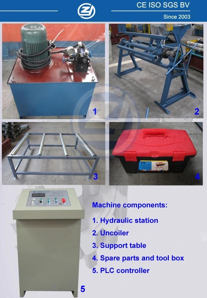 Construction Cold Roll Metal Trapezoidal Profile Trimdek Forming Machine with ISO9001/Ce/SGS/Soncap
