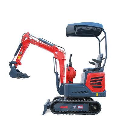 Construction Digger Micro Crawler Excavator Prices 0.8 Ton 1 Ton 2 Ton Micro Mini Excavator for Sale