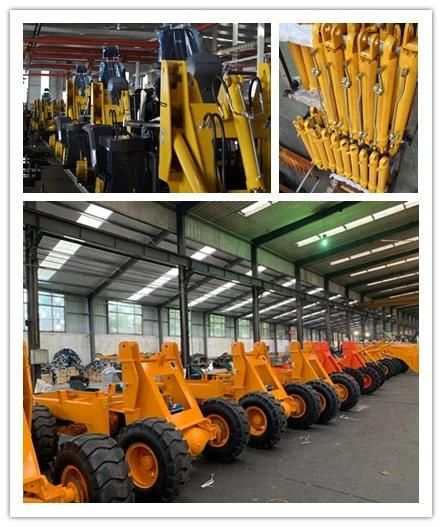 Forload Manufacturer 940 Small Wheel Loader 2.5 Ton Front End Mini Loader