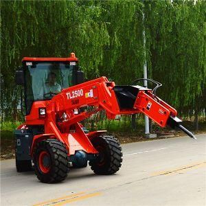 Tl2500 Front End Loader with Multifunctional Attachments