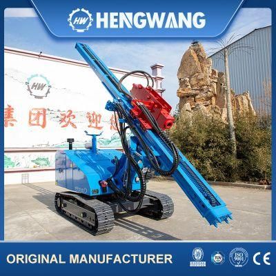 Pile Length 4m Solar Hydraulic Press Pile Driver Use in Construction Site