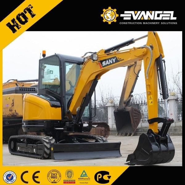 Sy35u Mini Excavator 3.5ton Hydraulic Excavator Small Crawler Excavator