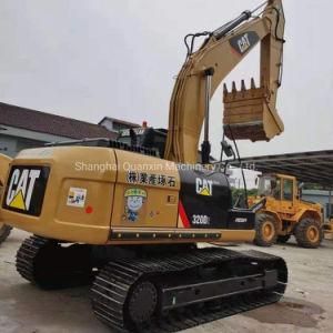 Made in USA Original Caterpillar 20 Ton 320d2 Used Crawler Excavator on Sale