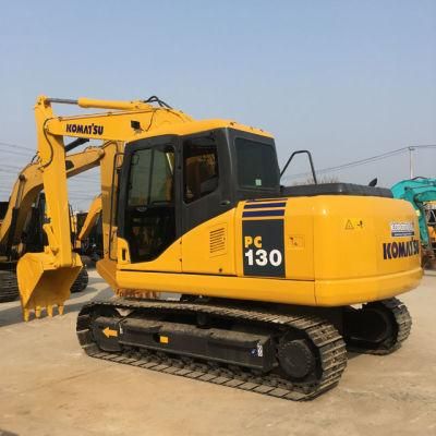 Used/Secondhand Japan Komatsu PC130/PC130-7 Excavator with Good Condition in Reasonable Price for Sale