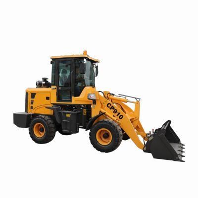 China Heavy Equipment Articulated Wheel Mini Dumper Loader 4 in 1 Bucket Attachments