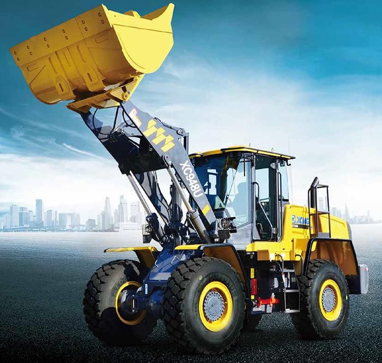 XCMG 5ton Xc948u Front Wheel Loader for North American Price