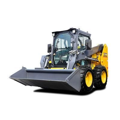 1 Ton Skid Steer Loader Xc760K Chinese New Mini Skidsteer Loader