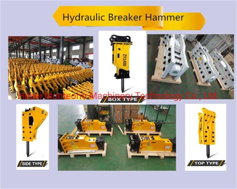Excavator Parts Breaker Chisel Hydraulic Rock Hammer Chisel Drill Rod