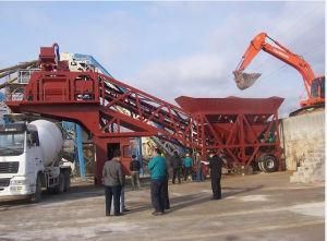 Hot Sale Yhzs50 Mobile Concrete Mixer in Construction Project