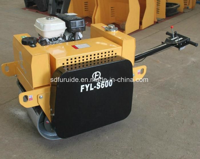 Furd Double Drum Hand Roller Compactor, Hand Road Roller