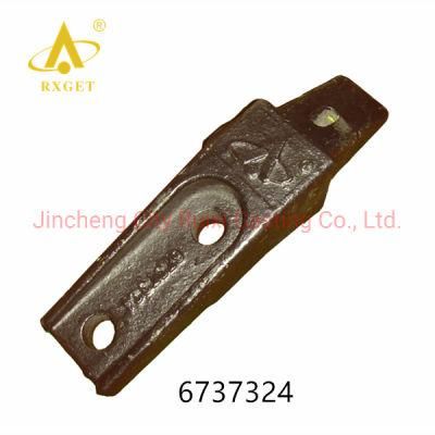 6737324 Bolt on Flush Mount Adapter, Take a 6737325 Bucket Tooth, Excavator and Loader Bucket Adapter and Tooth