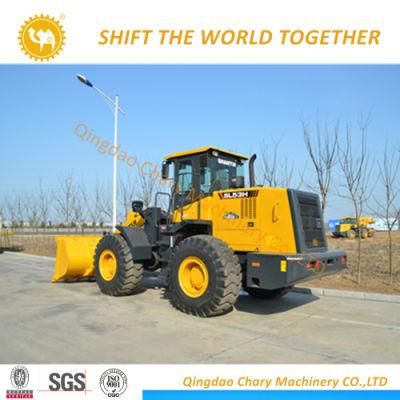 5ton Shantui Brand Wheel Horse Front End Loader SL53h for Sale