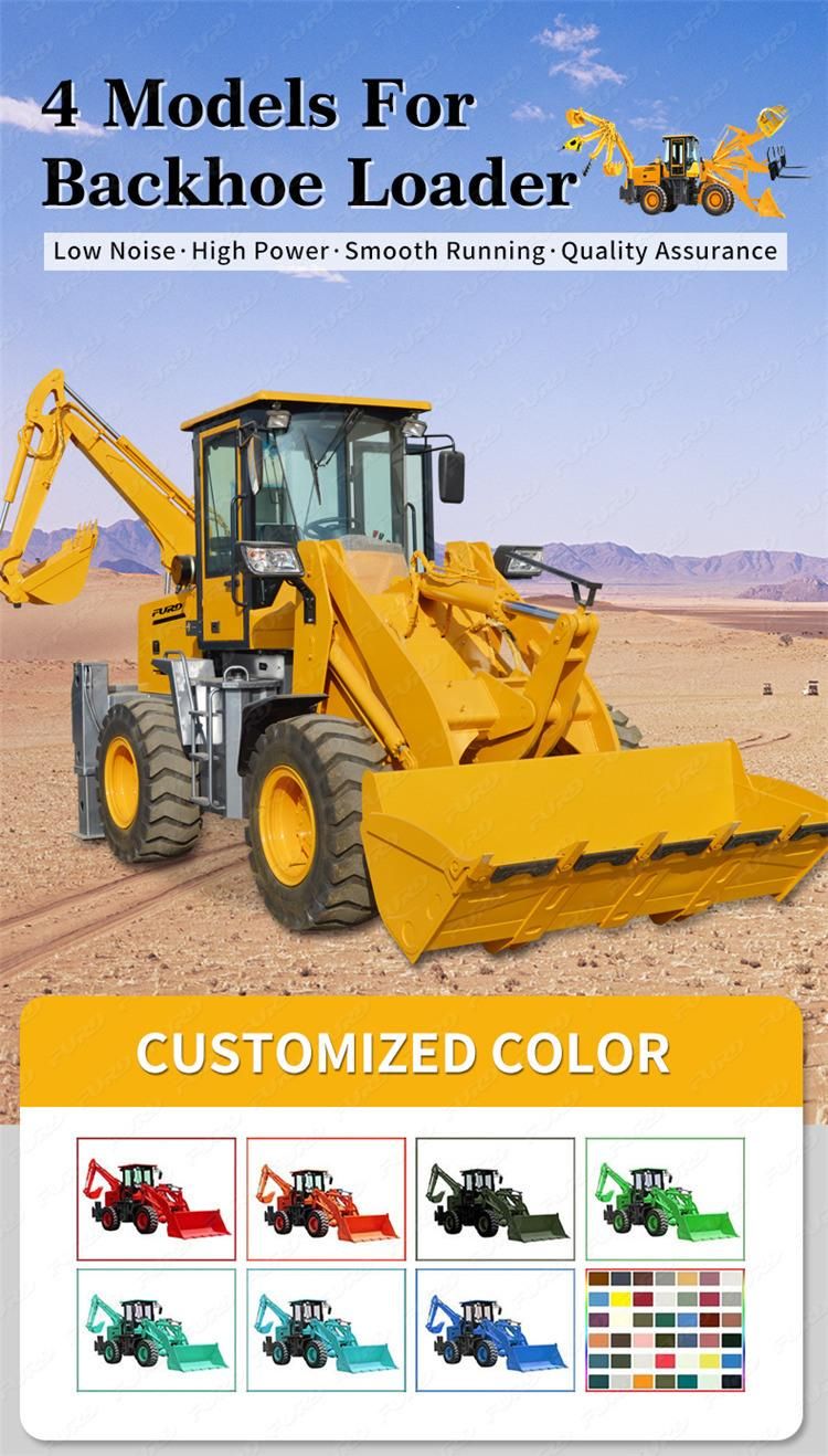 Backhoe Loader for Tractor Machine Loader Backhoe Small Excavator Equipment Fbl25-30