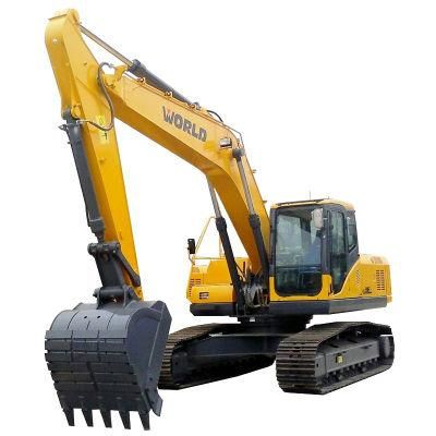 24ton Hydraulic Road Construction Excavator with Isuzu Engine