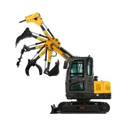 Discount Price Construction Equipments 4ton Shandong Mini Digger Mini Excavator