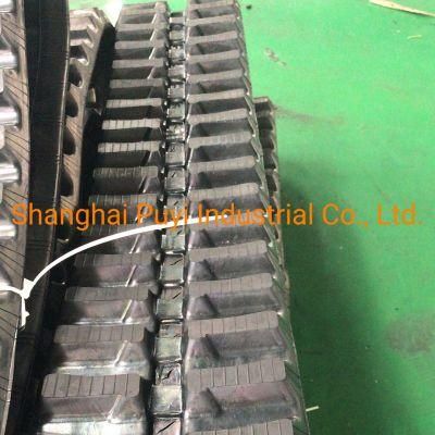 Rubber Caterpillar for X322.1 Size 250X72X45
