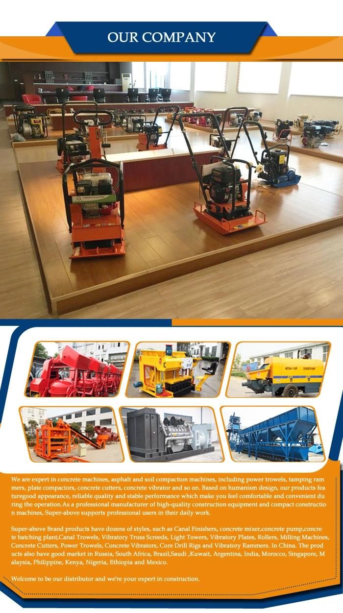 Small Road Plate Compactor Supplier