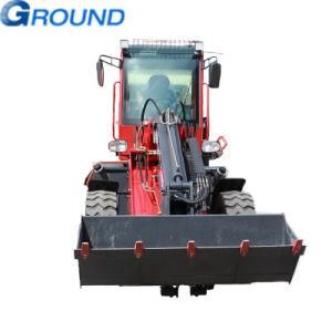 Towable long arm telescopic boom front end wheel loader with CE