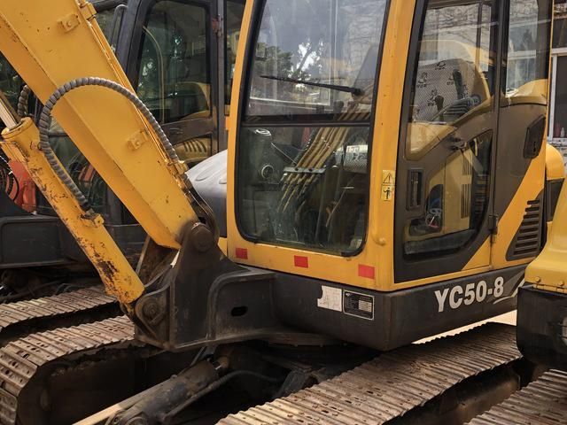Yuchai Official Manufacture 5.5 Ton Excavator Yc55-8/Yc55sr with Quick Hitch Coupler