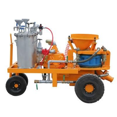 Output Adjusted Continuously Wet Shotcrete Machine for Sale