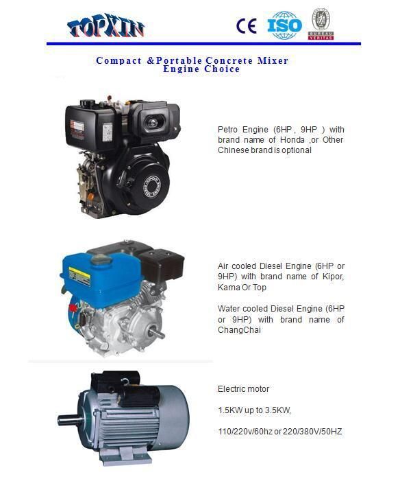 Portable Concrete Mixer Price