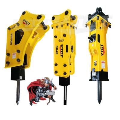 Ytct Yellow Color Korea Hydraulic Breaker Hammer