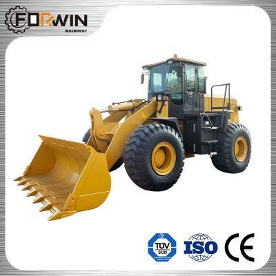 Factory Directly Sells 5 Ton Articulated Single Shovel Hydraulic Large Wheel Loader for Engineering Construction and Road Repair