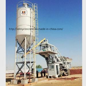 50m3/H Foundation Free Concrete Batching Plant / Mixing Plant for Sale