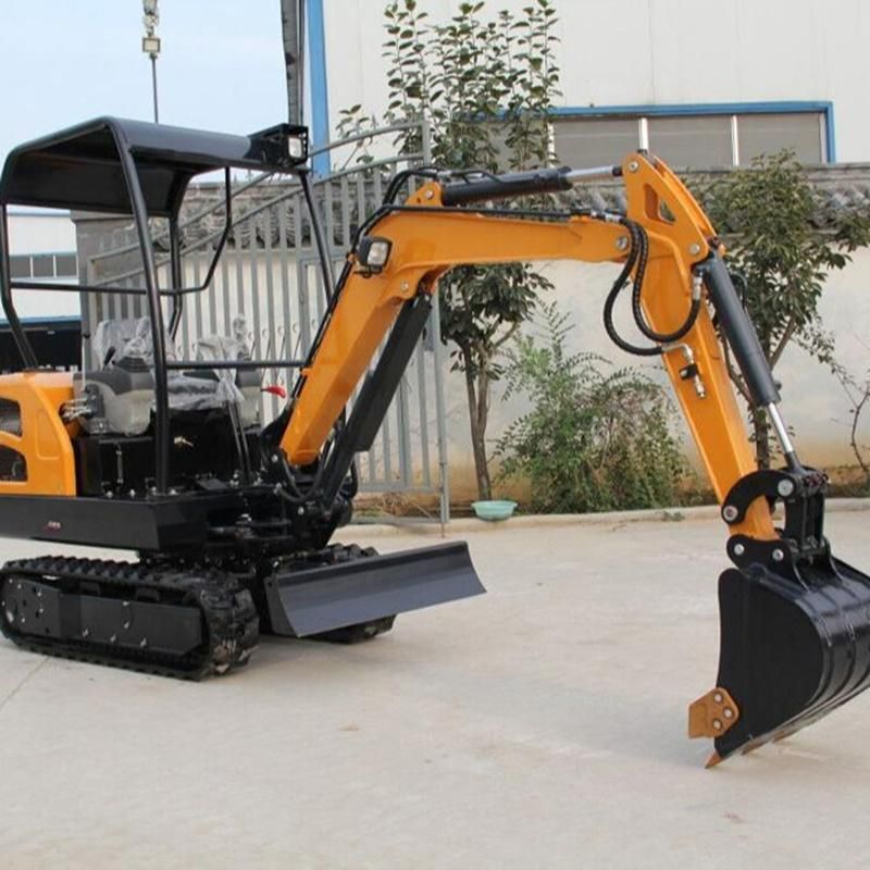 Jh18 1.8 Ton Chinese Mini Crawler Excavator