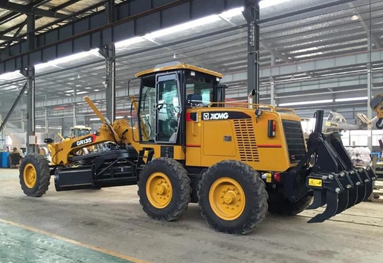 XCMG Construction Motor Grader Gr135 135HP Small Motor Grader Price