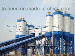 Construction Machine 180cbm/H Belt Convey Type Concrete Mixing Plant Sale
