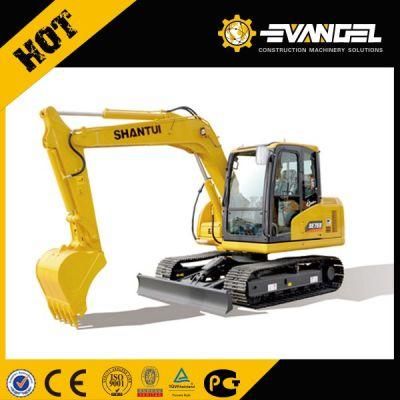 2019 Newest Shantui Se135 13.5t 41.5 Kpa Hydraulic Wheel Excavator