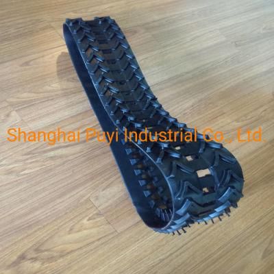 Mini Robot Rubber Tracks with Wheels (123X38X60)