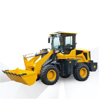 2022 Construction Machine Small Wheel Loader 1.5 Ton Front End Loader Compact Loader