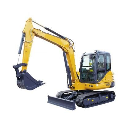 Mini Crawler 6 Tons Track Crawler Excavator Digger Machine Xe60d Xe60da