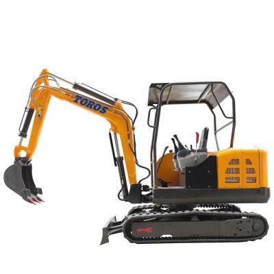 Factory Outlet 2000kg Micro Digger 2 Ton Mini Excavator for Sale