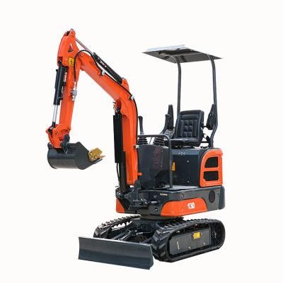 China Cheap Mini Excavator Small Digger 1000kg