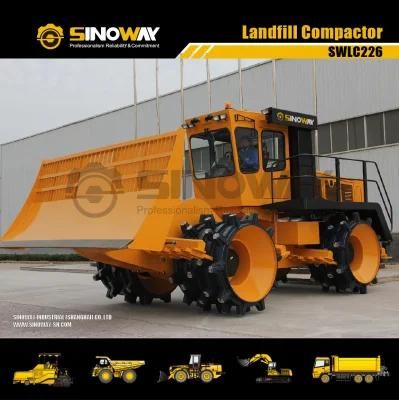 Heavy Duty Refuse Rammer Compactor for Landfill Handling
