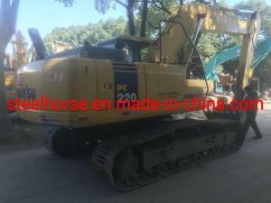 Used 22ton Crawler Excavator Komatsu PC220 with Good Condition