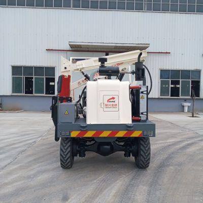 Road Safety Maintenance Guardrail Pile Driver with Hydraulic Hammer
